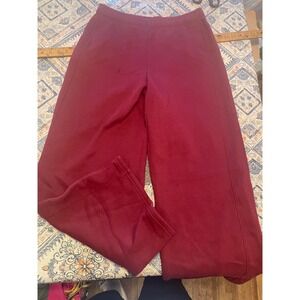 OFFLINE by Aerie Burgundy Wide Leg Sweatpants Classic Fit Maroon M Short